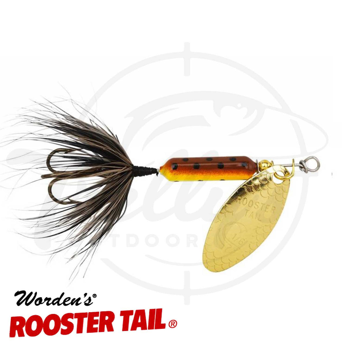 Yakima Bait Wordens Rooster Tail Spinner Trout Lure – Trellys