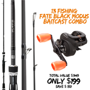 13 Fishing Fate Black Modus Baitcast Combo