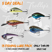 13 Fishing Lure Pack