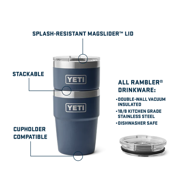 Yeti Rambler 16oz Stackable Cup