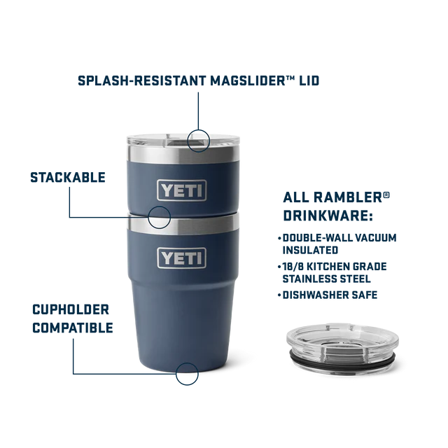 Yeti Rambler 16oz Stackable Cup