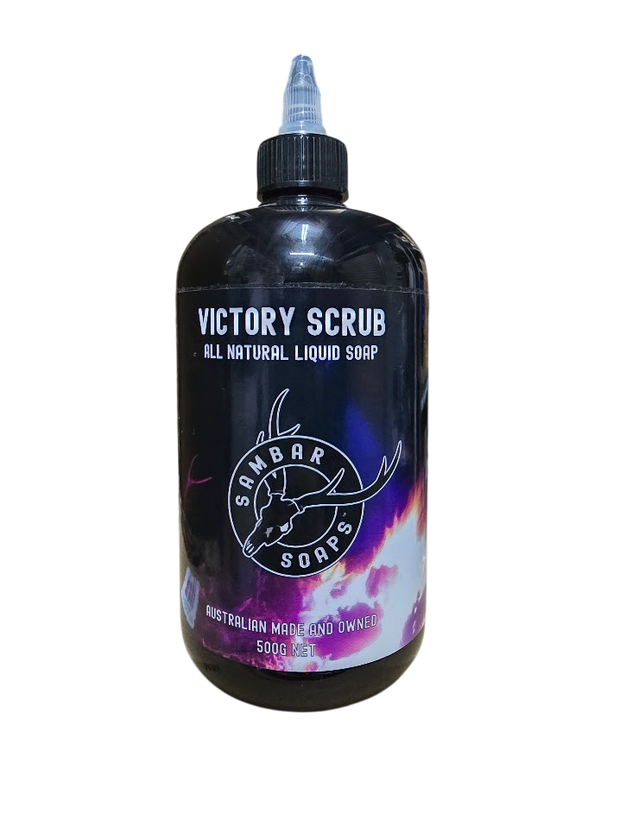 Sambar Soaps Victory Scrub Liquid Soap