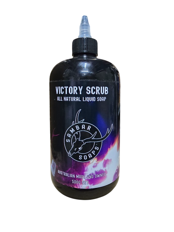Sambar Soaps Victory Scrub Liquid Soap