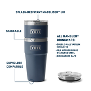 Yeti Rambler 20oz Stackable Cup