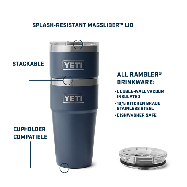 Yeti Rambler 20oz Stackable Cup