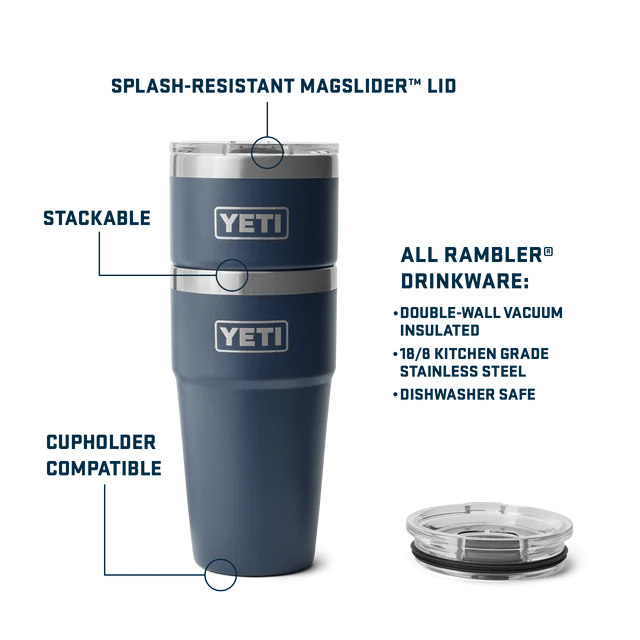 Yeti Rambler 20oz Stackable Cup