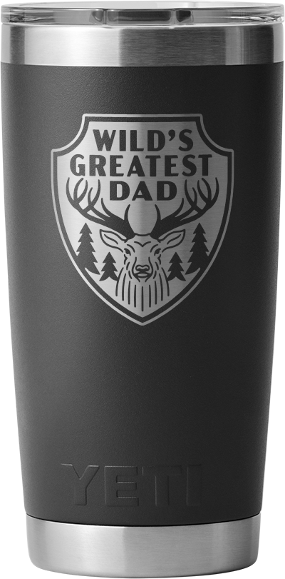 Yeti Rambler 20oz Tumbler Fathers Day Edition