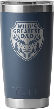 Yeti Rambler 20oz Tumbler Fathers Day Edition