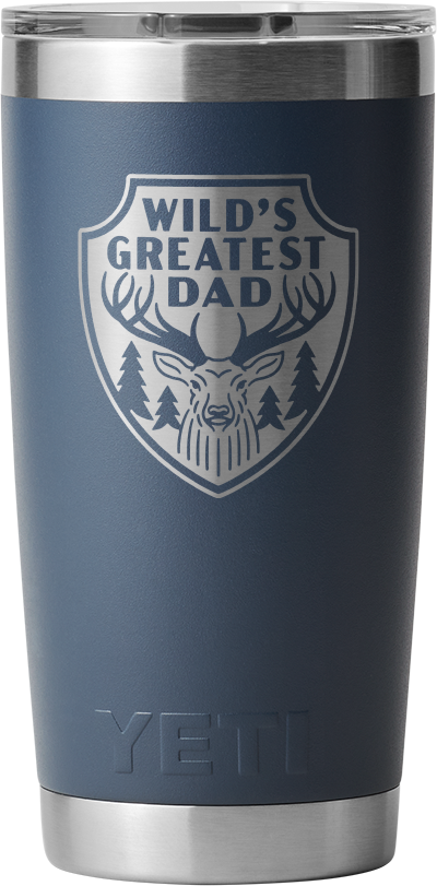 Yeti Rambler 20oz Tumbler Fathers Day Edition