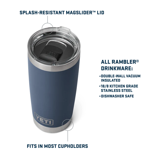 Yeti Rambler 20oz Tumbler