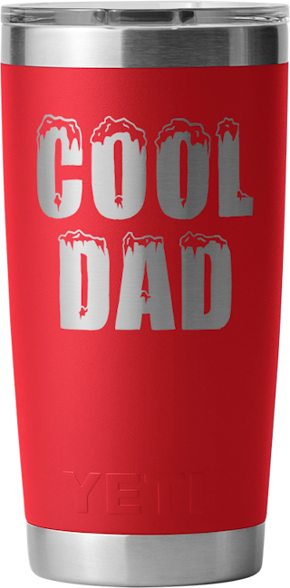 Yeti Rambler 20oz Tumbler Fathers Day Edition