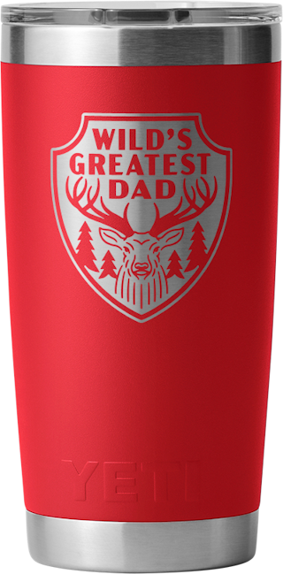 Yeti Rambler 20oz Tumbler Fathers Day Edition