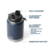 Yeti Rambler Half Gallon Jug 2.0