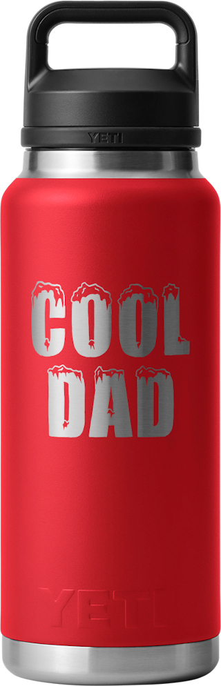 Yeti Rambler 36oz Bottle Chug Fathers Day Edition