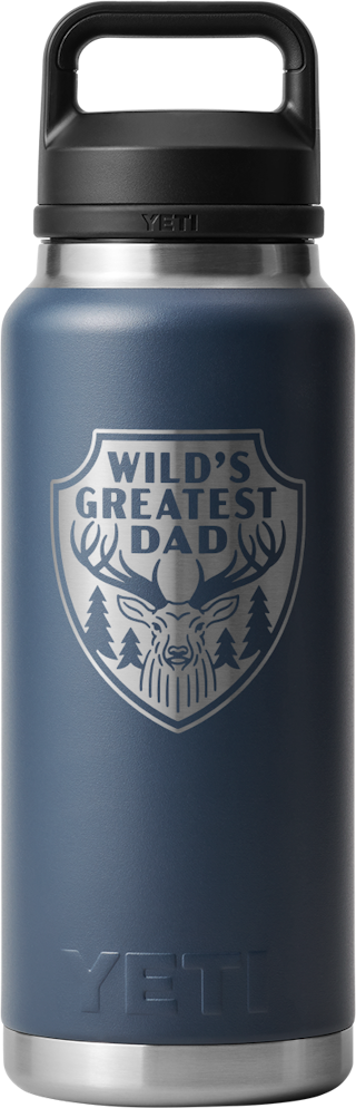 Yeti Rambler 36oz Bottle Chug Fathers Day Edition