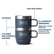 Yeti Rambler 6oz Espresso Mug 2 Pack