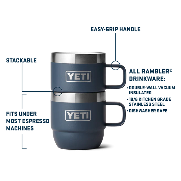 Yeti Rambler 6oz Espresso Mug 2 Pack