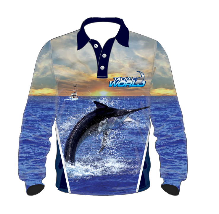 Tackle World Kids Marlin Fishing Shirt