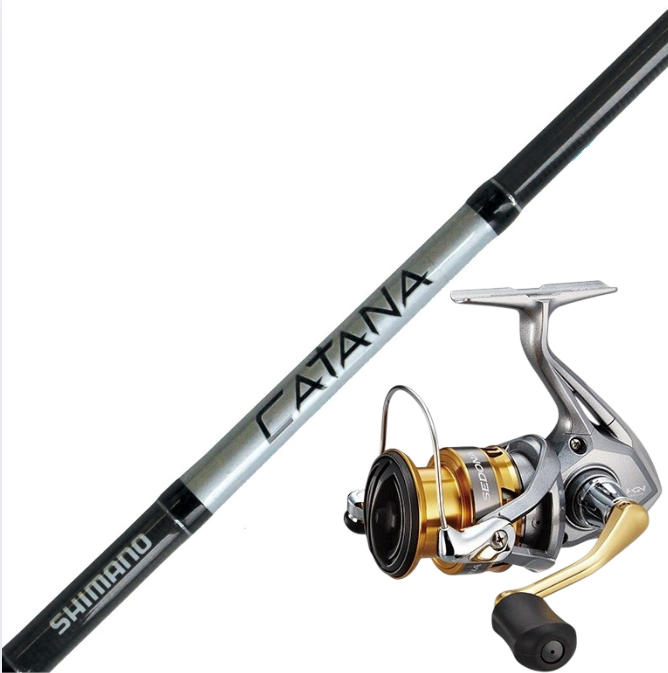 Shimano Catana 662 With Sedona 2000FI Redfin And Trout Combo