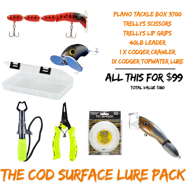 The Cod Surface Lure Pack