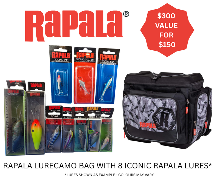 Rapala Lurecamo Tackle Bag Deal