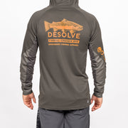 Desolve Brownie Fish Face Hoodie