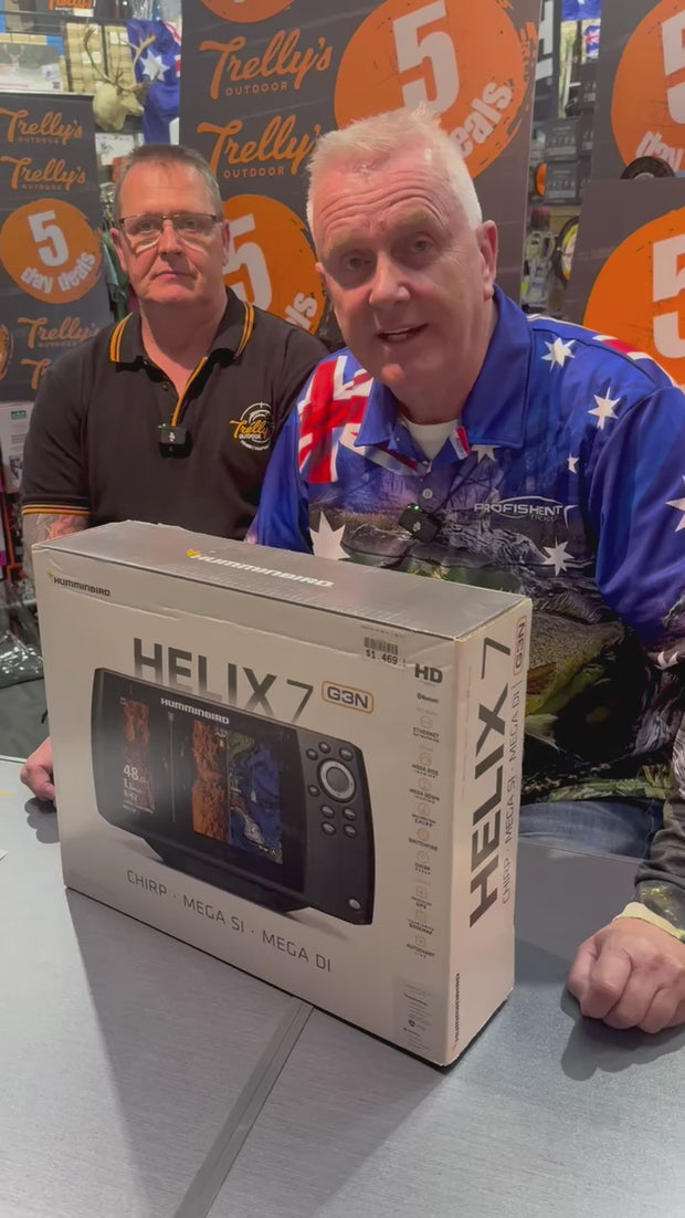 Humminbird Helix 7 G3 Chirp Mega SI Mega DI GPS