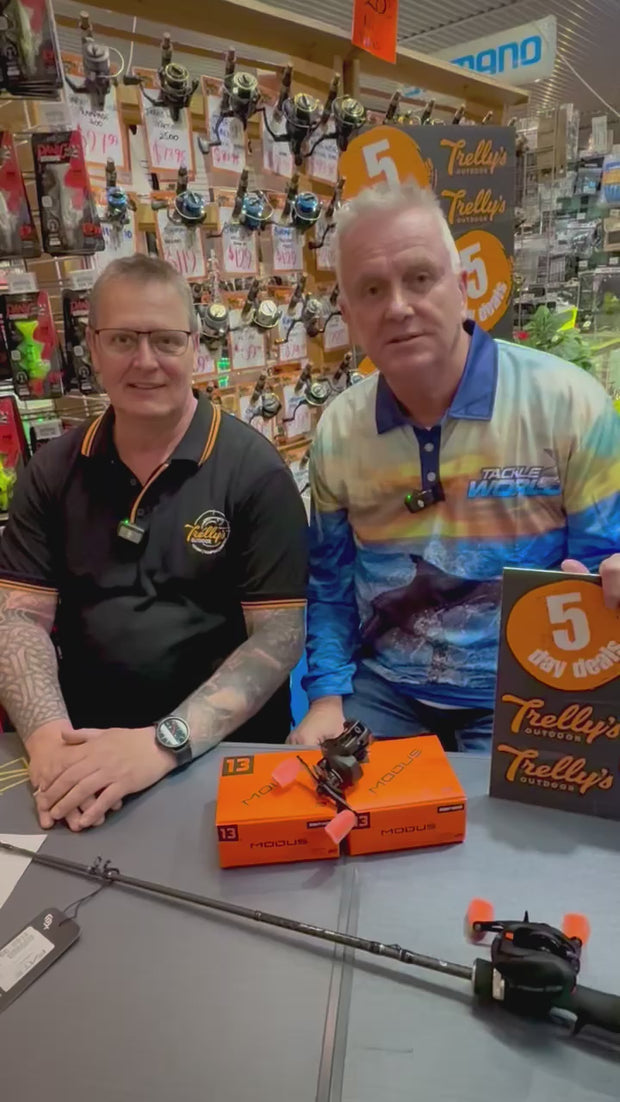 13 Fishing Fate Black Modus Baitcast Combo