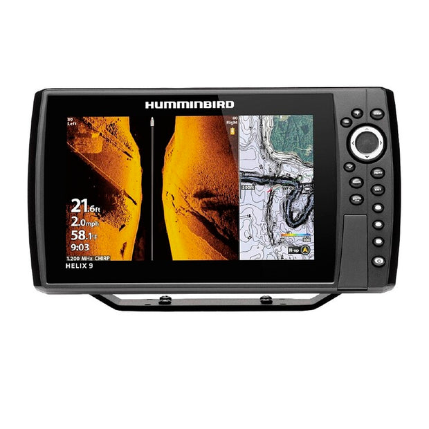 Humminbird Helix 9 Fishfinder MSI+ G4N INC Coastmaster Map