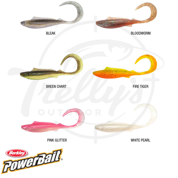 Berkley Powerbait Nemesis Curly Tail Soft Plastic Fishing Lure