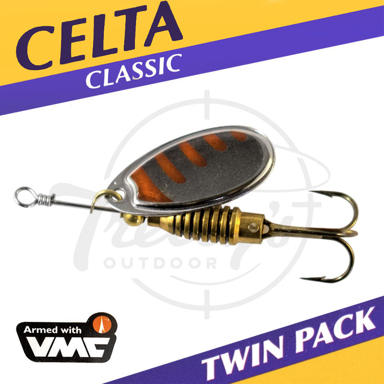 celta fishing lures SPINNER LURE Tamworth Tackle and the Great Outdoors RUBLEX Celta Long Spoon #3