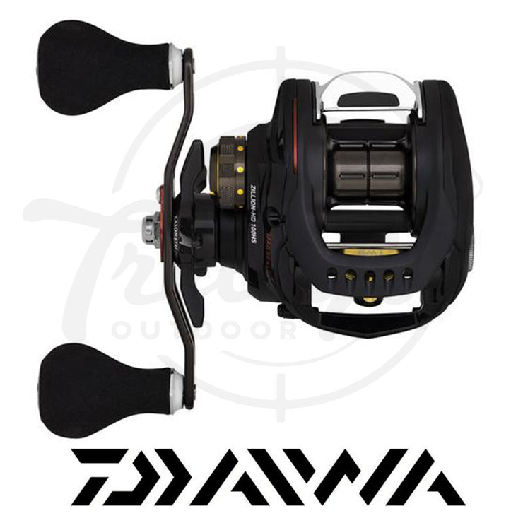 Daiwa Zillion TW HD Baitcasting Reel Silver