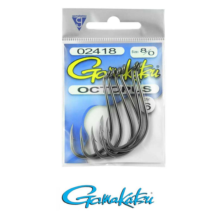 Gamakatsu Octopus Black Fishing Hook