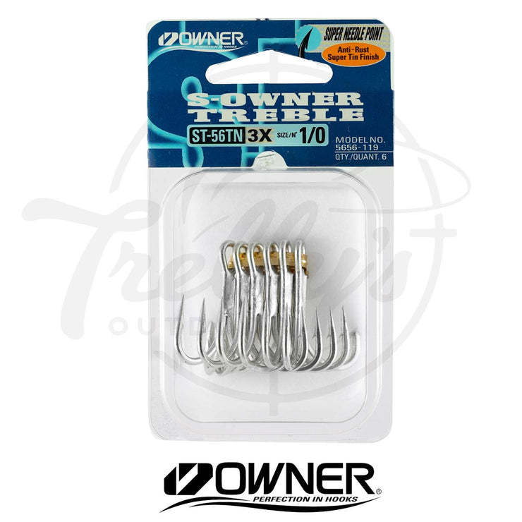 Owner ST-56TN Treble Fishing Hook