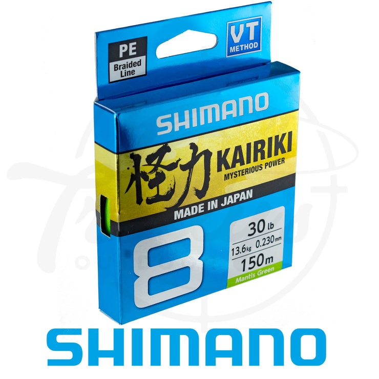 Shimano Kairiki 8 150m Braid Fishing Line