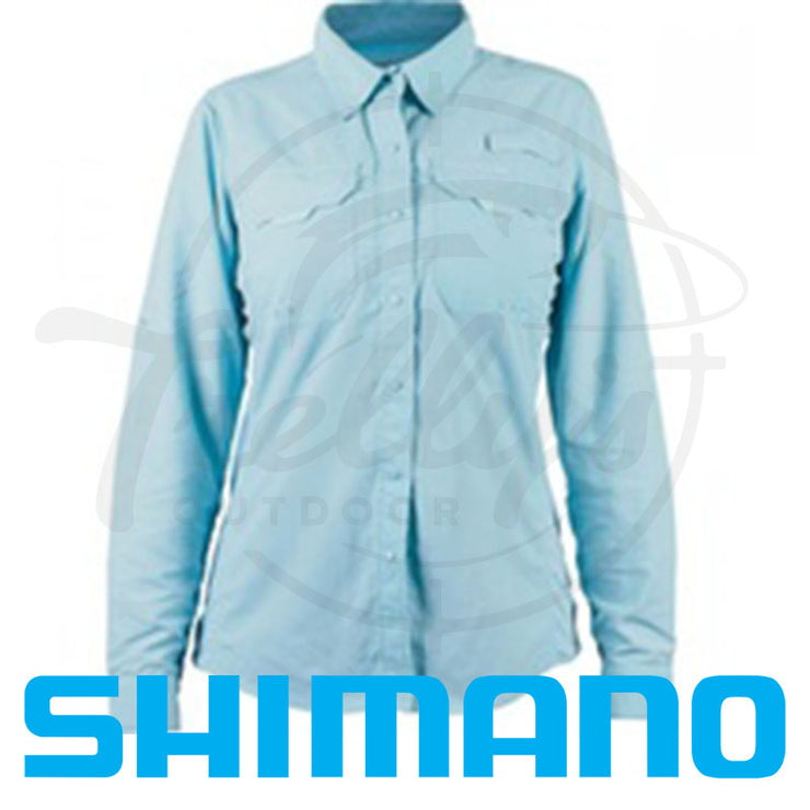 Shimano Ladies 8 Aqua Vented Fishing Shirt