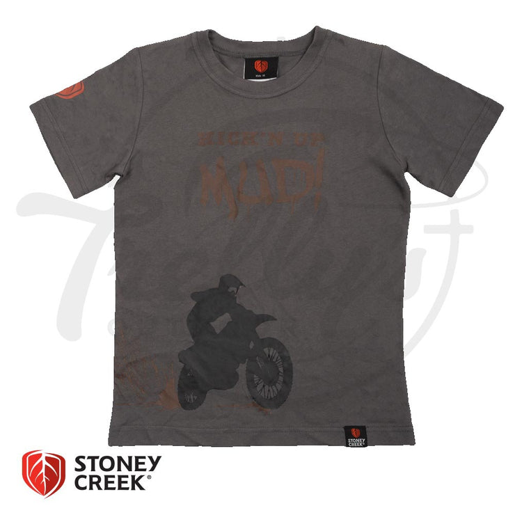 Stoney Creek Kids Kickn Up Mud tee
