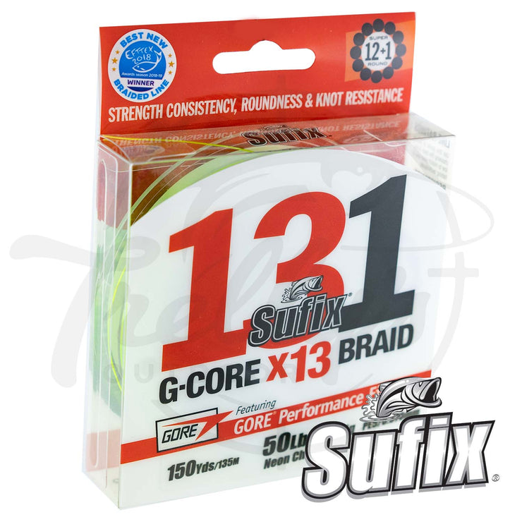 Sufix 131 Braid 150yd Fishing Line