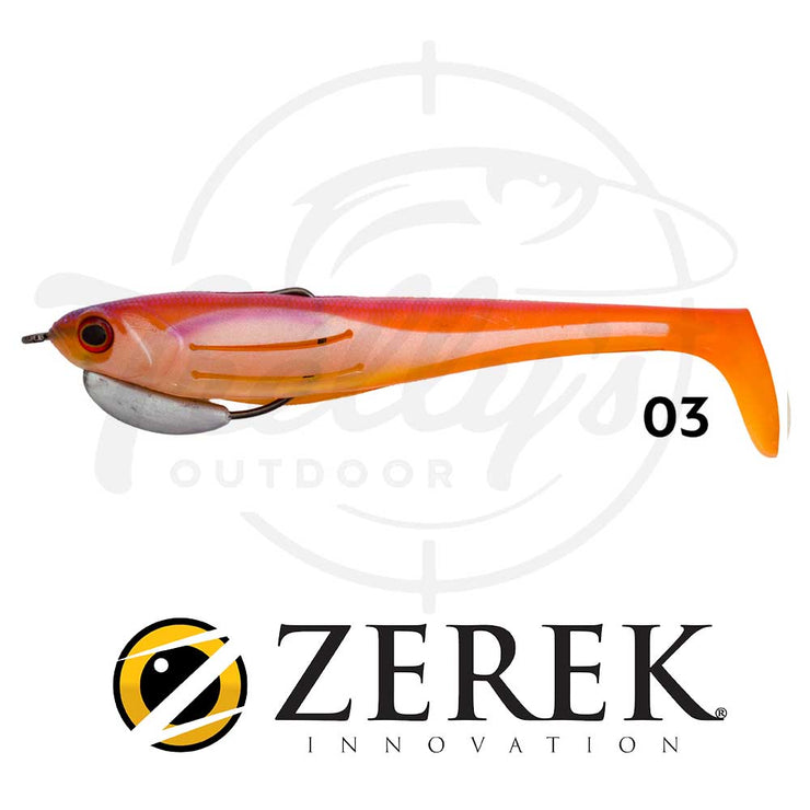 Zerek Flat Shad Pro Soft Plastic Fishing Lure