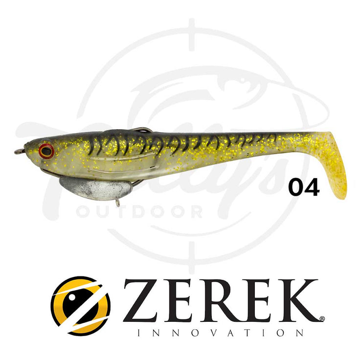 Zerek Flat Shad Pro Soft Plastic Fishing Lure