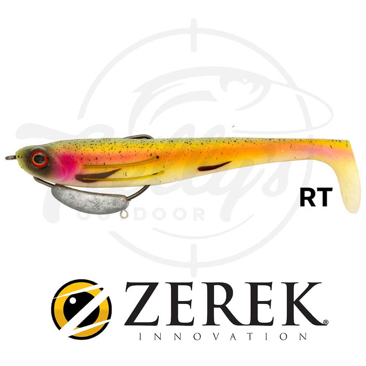 Zerek Flat Shad Pro Soft Plastic Fishing Lure