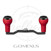 Gomexus Carbon Swept Handle TPE Knob for Shimano Reels