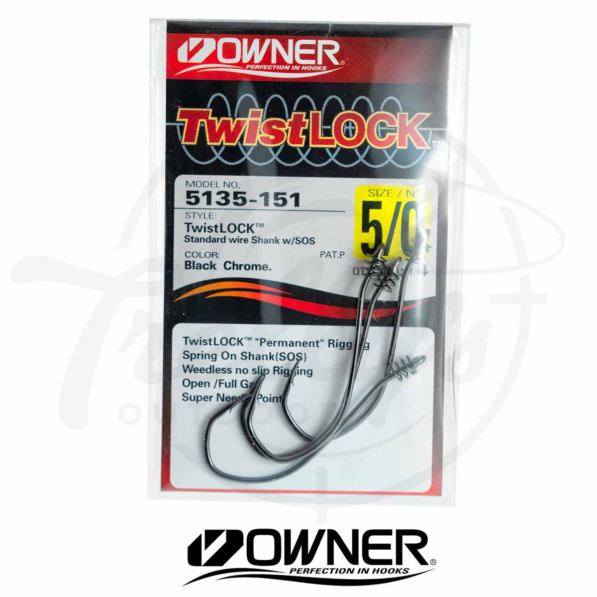 Owner Twistlock Fishing Hook – Trelly's